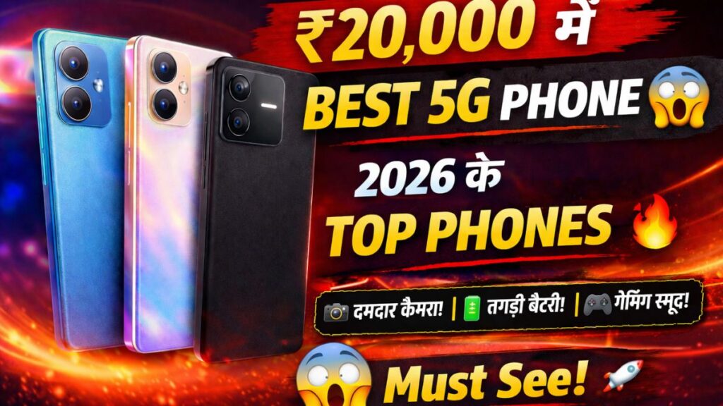 ₹20000 Ke Andar Best 5G Phone