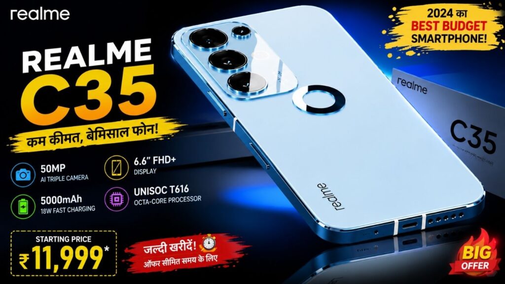 Realme C35 Price In India